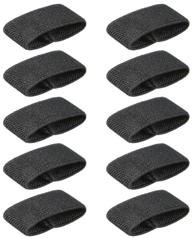 10 Stück Gürtelhalter Elastische Rucksack Strap Halter Taktisch Retainers Band Nylon Keepers