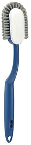 Beavorty Ensemble De 2 Brosses À Récurer En Plastique Avec Manche Brosse De Nettoyage Pour Le Linge Brosse Multi-usages Pour Et La Salle De Bain