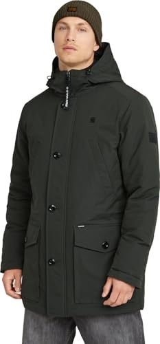 G-STAR RAW Men's Vodan Padded Hooded Parka Jackets