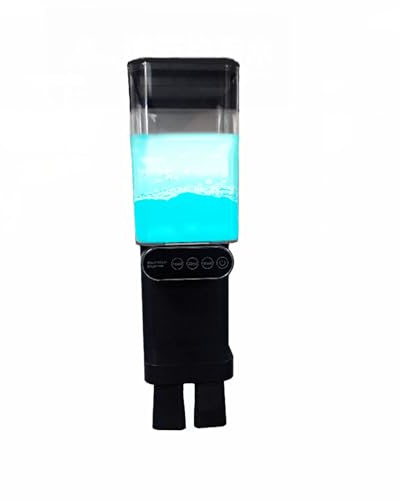 Automatischer Mundwasser Spender Berührungslos, mouthwash dispenser 700 ml, 3 Dosierungsanpassungen, Kommt mit 2 Magnetbechern, Wandmontage Spender, Batteriebetrieben, für Kinder und Erwachsene- black