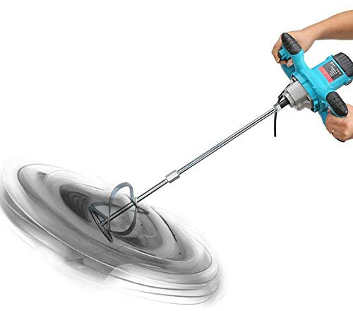 KOHARA Palettenmischer, tragbarer Mischer für Farbe und Mörtel, 2100 W, Werkzeug zum Mischen von Industriepaletten, zum Auftragen auf Mörtel, Farbe, Zement
