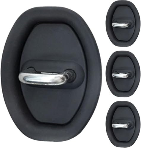 LNYMZD 4 Pieces Car Door Locks | Door Lock Protectors | Silicone Covers | Car Door Lock Covers | Cover Protector | Inner Cover | Anti-Corrosion Protection Covers and Trim Moldings