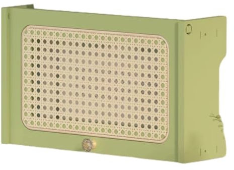 Router Rack, Caja Ocultar Router WiFi, Caja Router, Caja Router Pared, Soporte Router Pared, for TV, Router, Cable, Organizador De Cables, Caja De Almacenamiento(Green,40x11.5x23cm)