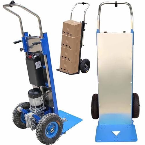 Generisch Elektrisch Sackkarre Treppensteiger Dauerhaft Multifunktional 250 Kg Tragkraft Kann Treppen Und Abstiege BewäLtigen Arbeitssparend Und Praktisch Abnehmbarer Akku,A