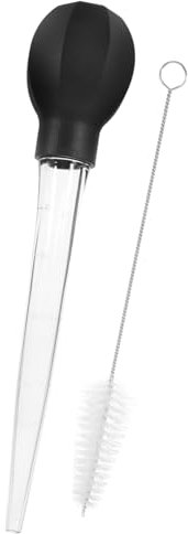 Zerodeko Liquid Transfer Tools Baking Liquid Measuring Tool Oil Suction Pump for Cooking Bulb Dropper and Turkey Baster