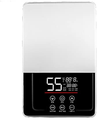Chauffe-eau sans réservoir Chauffe-eau thermostatique électrique 7000W télécommande chauffage instantané chauffe-eau sans réservoir étanche for bain de douche Sous évier Cuisine Ménage(Intelligent gre