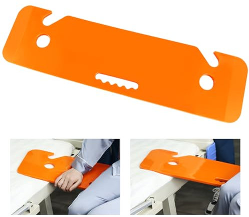 LOSCHEN Transfer Board, Slide Assist Device for Transferring from Wheelchair to Bed, Toilet, Tub, Car (Orange)