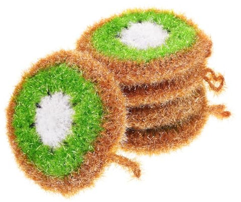 Warmhm 5pezzi Spugne per Piatti da Articoli Essenziali per Cucina e Materiali Sicuri e Pratici Adatti al Lavaggio Stoviglie Forte Assorbimento d per Meglio Ciotole Lavandini Tazze ECC