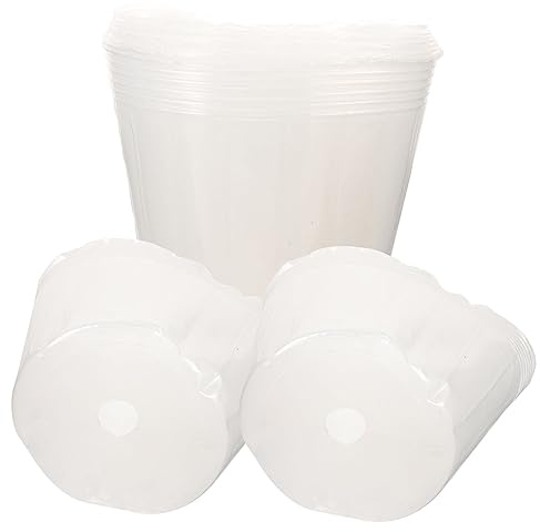 Alasum 10piezas Macetas Pequeñas Jardinería Resistente Roturas Suculentas Bonsáis Fácil Limpiar