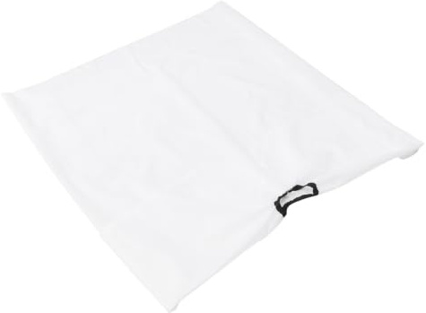 VALICLUD Friseurumhang 160x145cm aus Gewebe für Herren und Kinder | Weiß, Weich und Leicht, Geeignet für Haarschnitt zu Hause, Pflegeleicht, Trocken Reinigbar