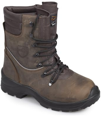 Bicap Scarpe Antinfortunistiche Antitaglio Uomo Donna CHAINSAW Con Sacca Porta Scarpe Da Lavoro Punta in Acciaio Protezione Motosega Suola Antiscivolo Impermeabili Per Lavoro Forestale Industriale