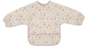 Jollein Bavoir à Manches - Flower Fairies - Imperméable - Avec Fermeture Velcro - Bavoir Bébé - Bavoir Anti-Bave