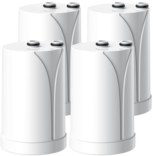 Filterpatron för Brita On Tap HF/V/V-MF vattenkran 600 L, vattenfilter för BRITA On Tap V filterpatron (4 stycken)