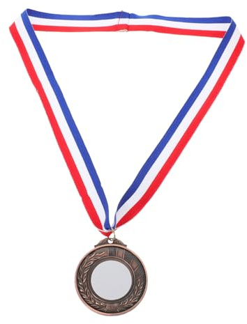 Alasum Leere Medaille für Auszeichnungen DIY Blanko Medaille Kreative Belohnung für Sportwettbewerbe und Partys zum Selbstgestalten