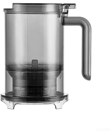 Théière en feuille thermoscellante avec infuseur durable pour infuser le thé et le café en vrac, filtre en maille amovible pour un nettoyage rapide (noir transparent)