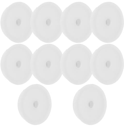 BESPORTBLE 10pcs Sticky Lint Roller Replacement Covers for Clothes and Furniture Multipurpose Pet Hair Remover Accessories Quick and Easy Plug for Lint Rollers