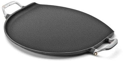 For Pizza Iron Cast Iron 14 Versatile Cook Flat Edge Design Heat Retention
