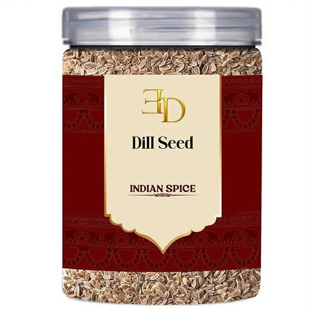 EDZZEL Dried Dill Seed Whole for Cooking, Aromatic Seed Spice for Pickling, Baking, Marinades, Bread, Soup, Vegetable Dishes and Seasoning Blends