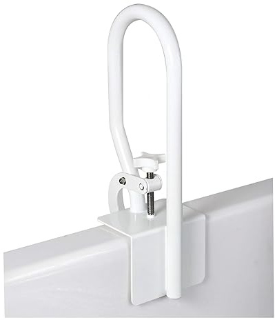 Carex Badewannenstange, sichere Badewannenstange für Hilfe beim EIN- und Aussteigen aus der Wanne, Fiberglaswannen, bis zu 90 kg Tragkraft