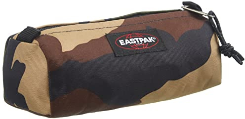 EASTPAK Benchmark Single, Astuccio portapenne Unisex - Adulto, Multicolore (Camo), 6 x 20.5 x 7.5