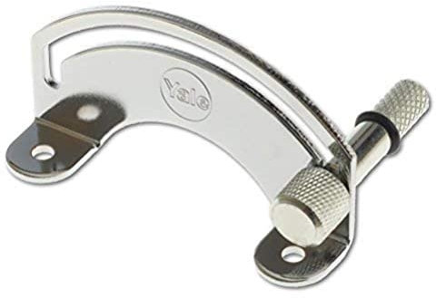 Yale P-YLPR-CH Letterplate Restrictor, Polished Chrome Finish, High Security, Visi Packed, Suitable for Wooden, PVCu and Composite Doors