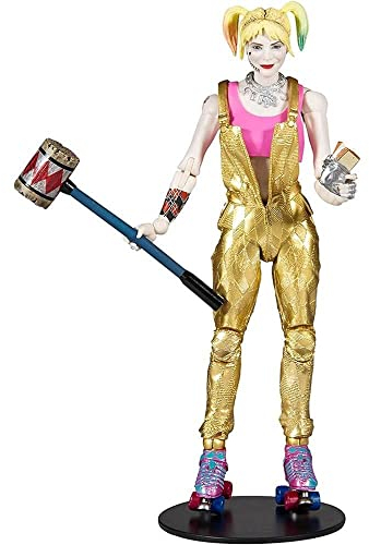 McFarlane Birds of Prey Giocattoli DC Multiverse 7IN-Harley Quinn (Uccelli di PREDA), Multicolore, 15801-4