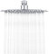 Ibergrif Pulvérisateur de douche rond M20293, tête de douche en acier inoxydable, argent, diamètre 20 cm