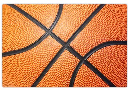 Schreibtischunterlage Kinder und Erwachsene – “Basketball“ – aus erstklassigem, strapazierfähigem Vinyl (Kunststoff) – 60 x 40 cm – Schreibunterlage für besten Schutz – Made in Germany