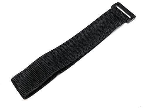 Hook & Loop Elastic Straps, All-Purpose Reusable Tie Down Straps (5, 25mmx300mm)