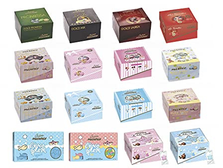 CandyFrizz Kit CONFETTI INCARTATI Maxtris per confettate o Bomboniere Gusti a Scelta per Battesimo,Nascita,Laurea,Feste (10 SCATOLE DA 500GR 800 PZ CIRCA)
