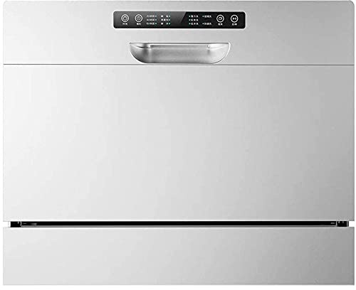 Kitchen1250W Lavastoviglie da Tavolo Lavastoviglie Automatica da Banco 5 Programmi, con 6 Coperti, Lavastoviglie Incasso Cucina, Pulizia Rapida, Efficiente Energetico, Stoviglie Asciutte Pra