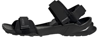 adidas Unisex Terrex Hydroterra Sandals, Core Black/Grey Four, 7 UK