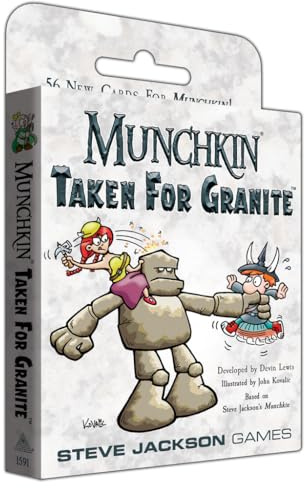 Steve Jackson Games | Munchkin Taken for Granite | Card Game | English