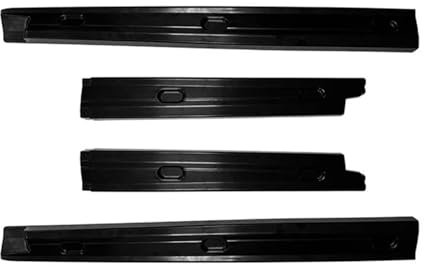 Seitenschweller Für VW Für Caddy Mk5 2020 2021 2022 2023 Seite Stoßstange Rock Lip Verlängerung Rocker Platte Separator Glänzend Schwarz ABS Diffusor