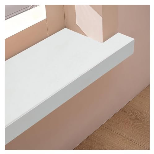 APMOE Fensterbank Innen Holzmaserung - PVC Fensterbrett Innen - Fensterbank Abdeckung - Fensterbank Verkleidung Innen für Zuhause, Innenfensterbank Fensterbänke Nach Maß, Kunststoff(I,35 cm x 90 cm)