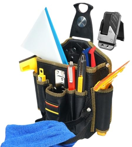 Elektriker Hüfttasche | Mehrfachfach Techniker Organizer Tasche | Leichte Arbeitstasche Für Friseure Und Handwerker