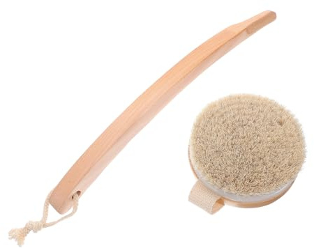 Homoyoyo Spazzola da Bagno per Scrub Corpo Spazzola per Schiena Manico lungo Strumento per Esfoliare e Pulire Corpo in Doccia