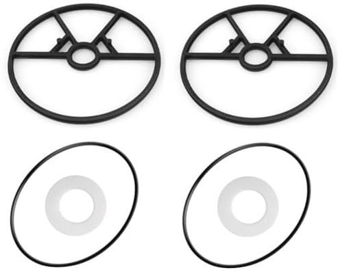 Lawnoval SP0714T Junta de válvula O-para anillo para kit de reconstrucción de válvula Hayward Vari-Flo XL, 1-12 pulgadas, blanco y negro para juego A-2