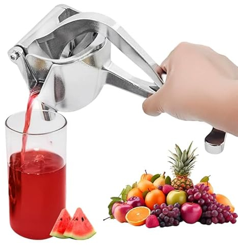 Handpresse Saft, Saftpressen & Zitruspressen, Zitronenpresse Handpresse, Geeignet für Alle Zitrusfrüchte und Weiche Früchte, Spülmaschinenfest, 1 Stück