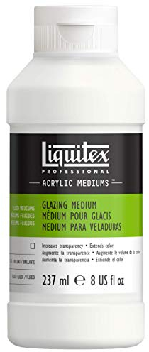 Liquitex Professional Glazing Fluid Medium, 237 ml (Pack of 1),transparent