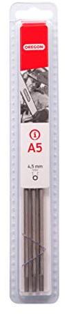 Oregon Q70512C Rundfeile 4,5 (3er Pack) | Zum Schärfen von 3/8 Zoll Schmalen Schnittsägeketten, 3 Stück (Q70512C)