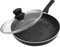 KING HOFF Marmorbeschichtete Pfanne mit Deckel (24 cm)