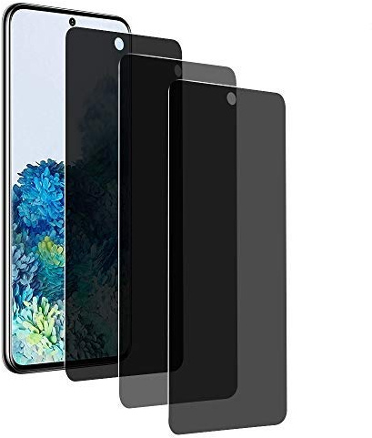 [3 Stück] Privacy Displayschutzfolie für Samsung Galaxy S20, 9H Härtegrad Anti-Kratzer Full Screen Film Protector Anti-Spion Anti Spy Tempered Glass Blickschutzfolie für Samsung Galaxy S20, 6.2