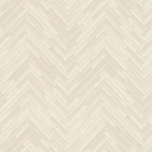 Papier peint imitation bois Papier peint effet bois Tapisserie imitation bois Papier peint intissé Beige / crème 370515 | Votre papier peint en ligne