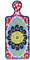 Thun Rose & Tulipani - Tagliere Rettangolare 12x29 cm Nador