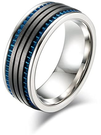 Stfery Ring Mann 65, Freundschaftsringe Beste Freundinnen Wahre Farbe Zahnform Modeschmuck Geschenk