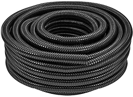 SPARES2GO Universal Extra Long Flexible Corrugated Hose Pipe for Vacuum Cleaner (32mm, 5m)