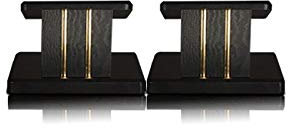 Pieds d'Enceintes 1 Paire de Supports d'enceintes Surround, 2 étagères Audio, Colonne Vide pour Le Remplissage de Sable et l'absorption des Chocs, écoute améliorée (Taille : 40 cm)
