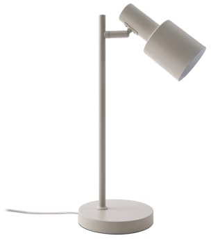 Lindby Tischlampe Ovelia (Modern) in Creme aus Metall (1 flammig, E27) - Tischleuchte Schreibtischlampe Nachttischlampe Arbeitszimmerleuchte