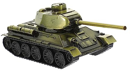 BESPORTBLE Vintage Metalltankmodell Retro Panzer Dekoration Aus Legierung Schreibtisch Deko Für Zuhause Büro Bar Und Laden Geschenk Für Panzerliebhaber